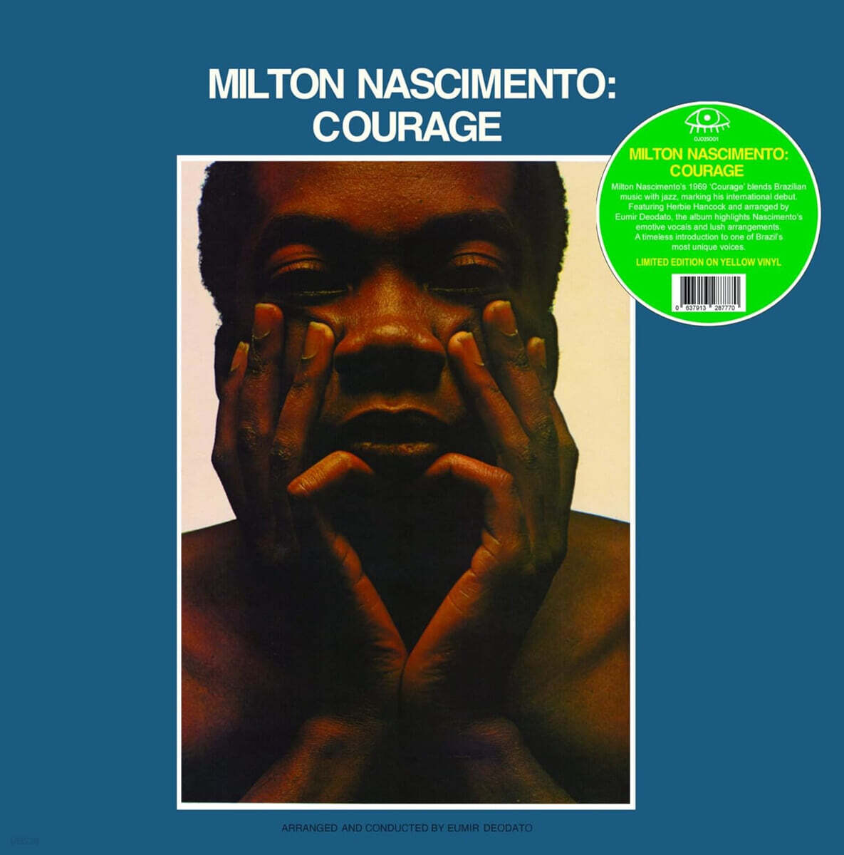 Milton Nascimento (밀톤 나시멘토) - Courage [옐로우 컬러 LP]