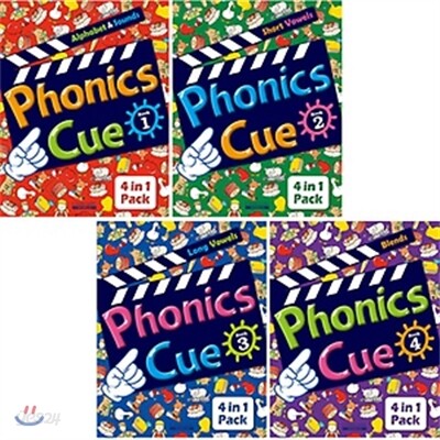Phonics Cue 1~4 set