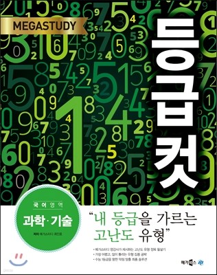 메가스터디 등급컷 국어영역 과학·기술 (2015년)