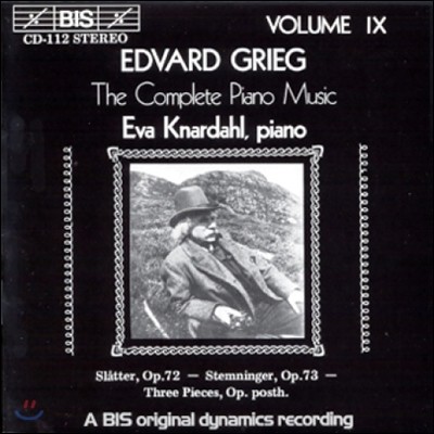 Eva Knardahl ׸: ǾƳ ǰ 9 (Grieg: The Complete Piano Music Vol.9)
