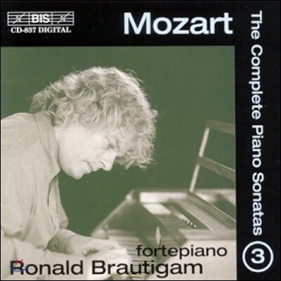 Ronald Brautigam 모차르트: 피아노 소나타 3집 (Mozart: The Complete Piano Sonatas Vol.3)