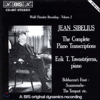Erik Tawaststjerna ú콺: ǾƳ  2 (Sibelius: The Complete Piano Transcriptions Vol.2)
