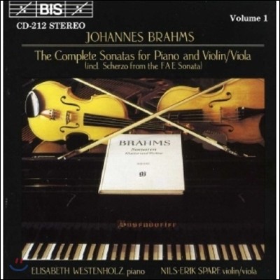 Nils-Erik Sparf : ̿ø ҳŸ  Vol.1 (Brahms: The Complete Sonatas for Piano and Violin & Viola)