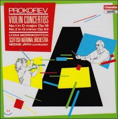 Lydia Mordkovitch / Neeme Jarvi 프로코피에프: 바이올린 협주곡 1, 2번 (Prokofiev: Violin Concertos No.1 Op.19, No.2 Op.63) 리디아 모르코비치