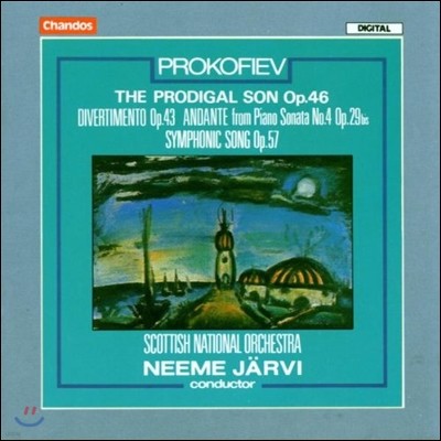 Neeme Jarvi ǿ:  Ƶ, 𺣸Ƽ,  뷡 (Prokofiev: Prodigal Son Op.46, Divertimento Op.43, Symphonic Song Op.57)