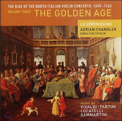 Adrian Chandler ̿ø ְ  3ź - Ȳݽô (Violin Concerto 1690-1740 Vol.3 - The Golden Age)
