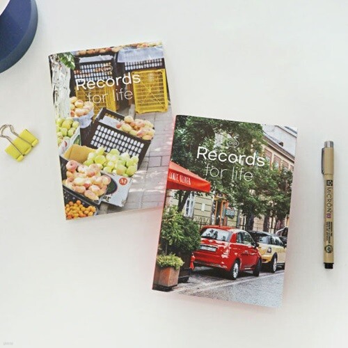 YES24발송 GIFT상품 오첵 B6 레코즈포라이프 포켓노트 필사 필기 노트