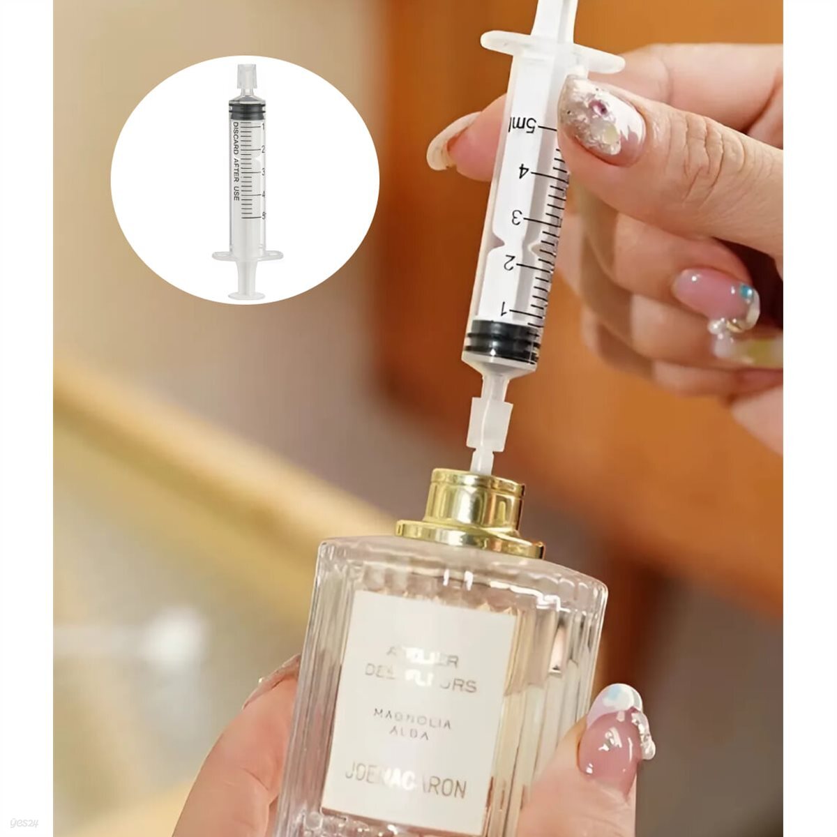 휴대용 아로마 오일 향수 롤온 공병 용기 갈색 유리 공병 리필 앰플 미니 화장품 소분 에센스 공병 리필병 5ml 10ml