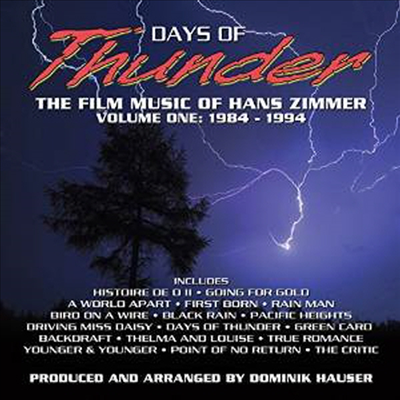 O.S.T. (Hans Zimmer) - Days Of Thunder (ǳ )(CD)