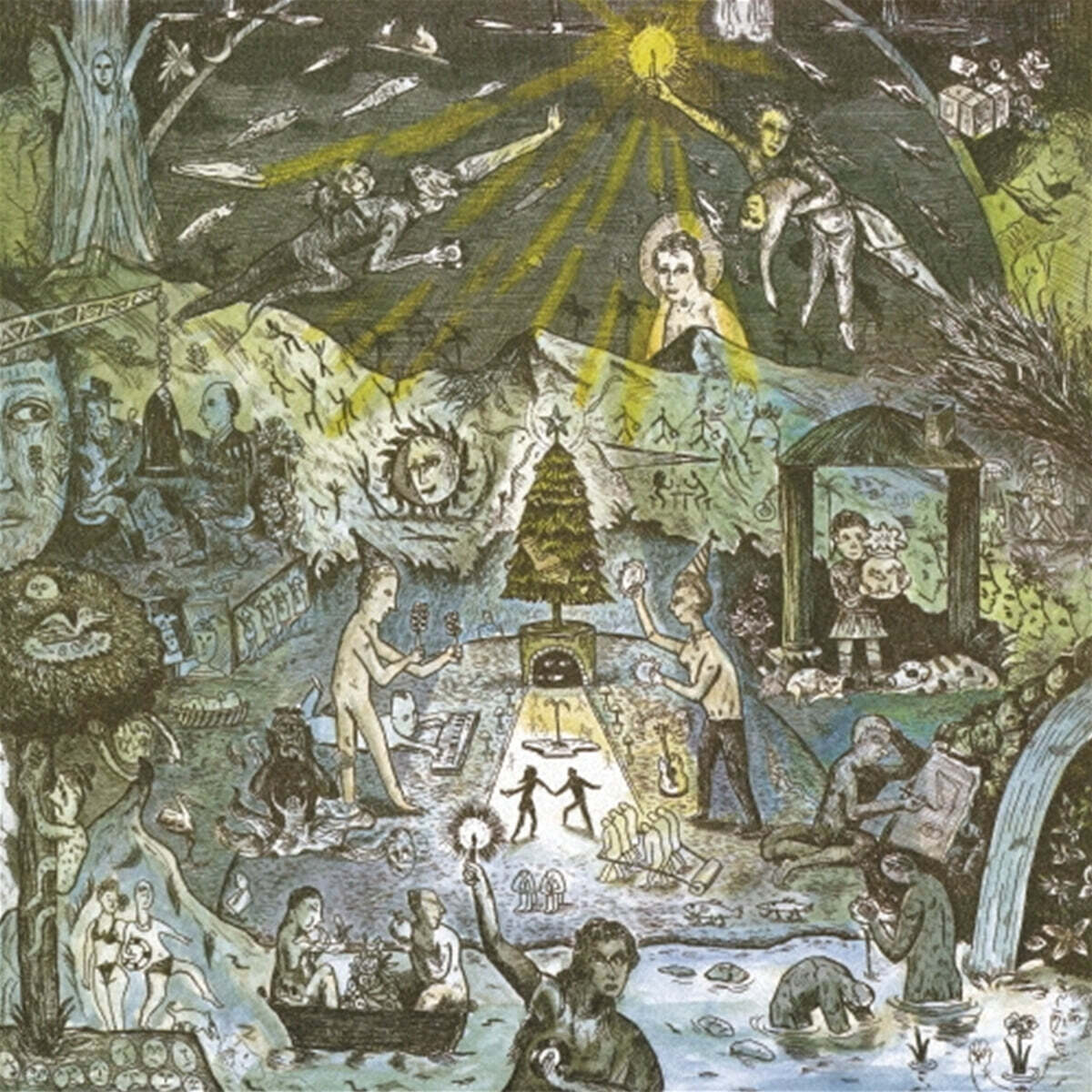 Motoharu Sano (사노 모토하루) - CHRISTMAS TIME IN BLUE [픽쳐디스크 LP]