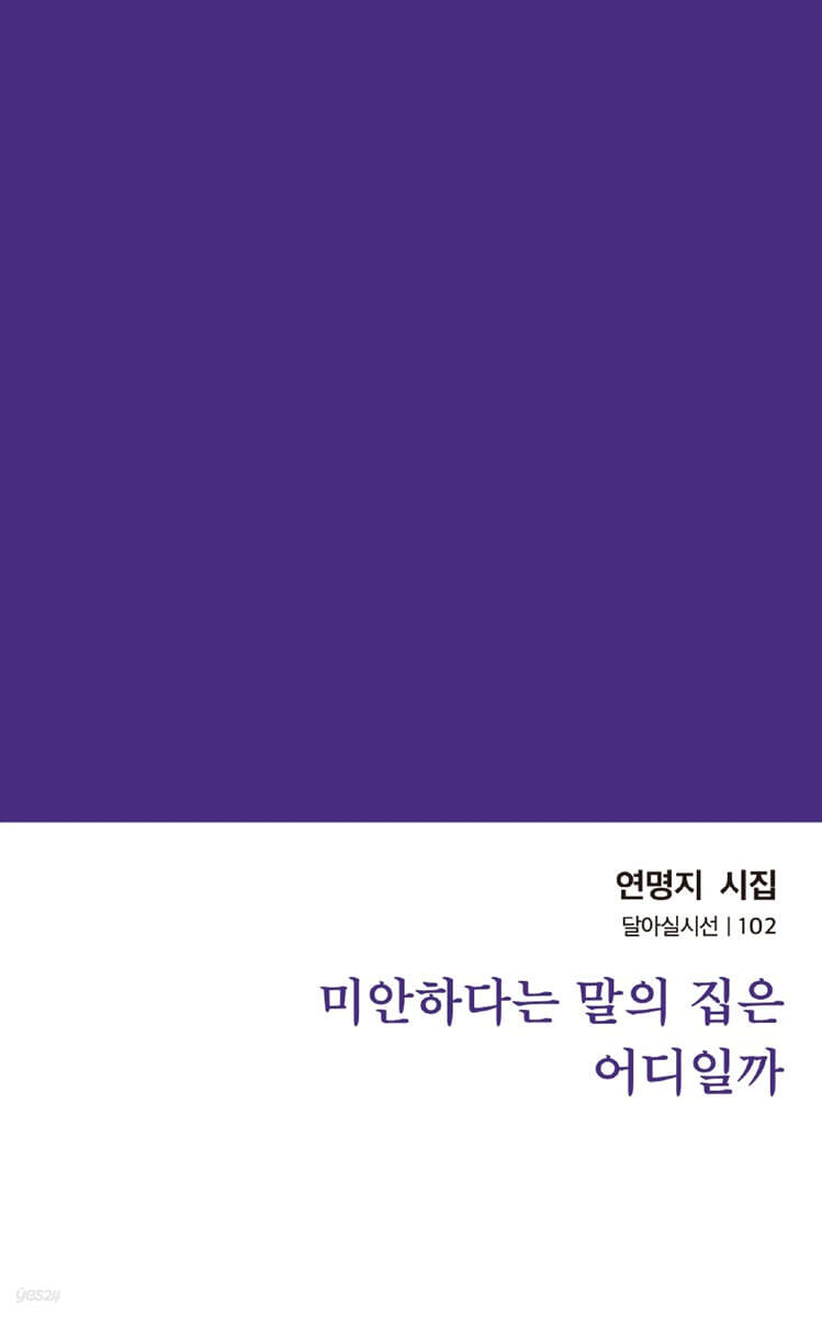 미안하다는 말의 집은 어디일까