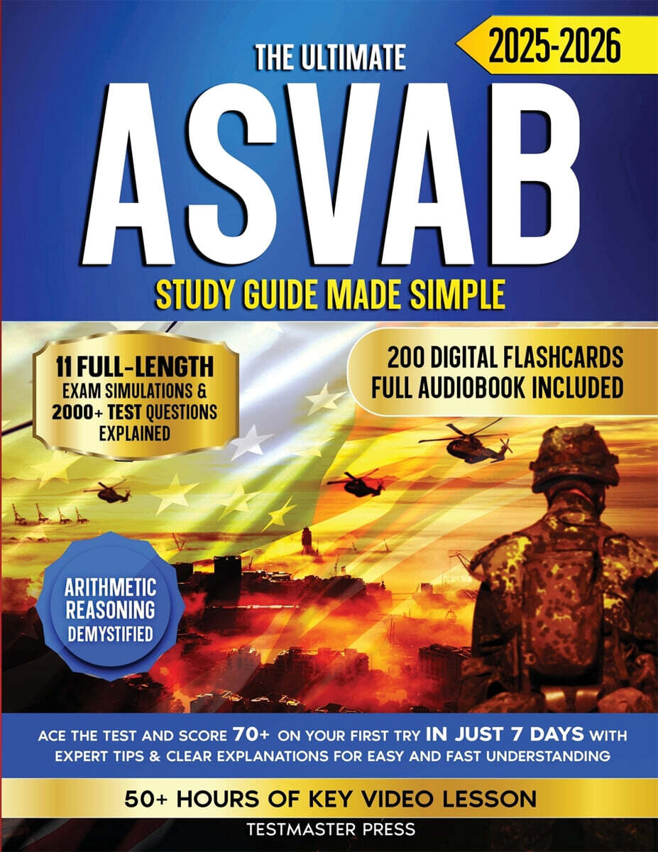 The Ultimate ASVAB Study guide Made Simple | TestMaster Press ...