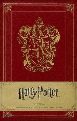 Harry Potter: Gryffindor Hardcover Ruled Journal