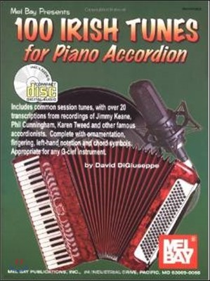 100 Irish Tunes for Piano Accordion [With CD] 
