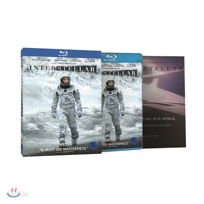 인터스텔라 : 블루레이 (2DISC Booklet 아웃케이스 한정판)