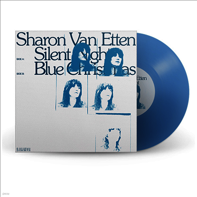 Sharon Van Etten — Silent Night/Blue Christmas 앨범 커버