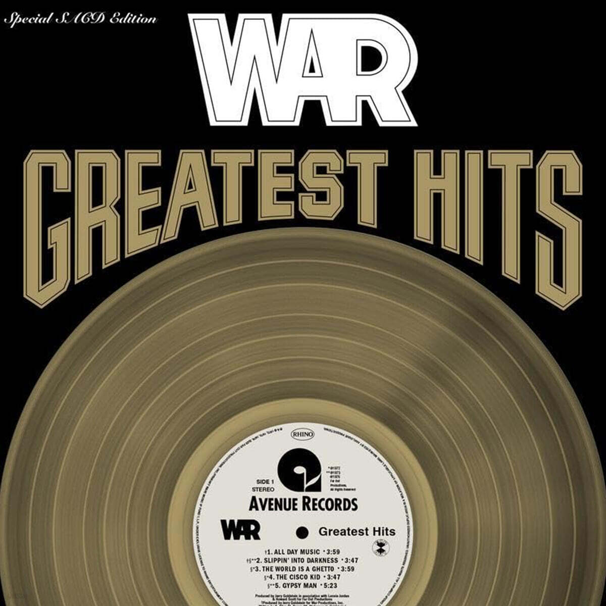 War 베스트 모음집 (WAR Greatest Hits) [SACD Hybrid]