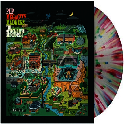 Pup — Megacity Madness (The Official Live Recordings) 앨범 커버