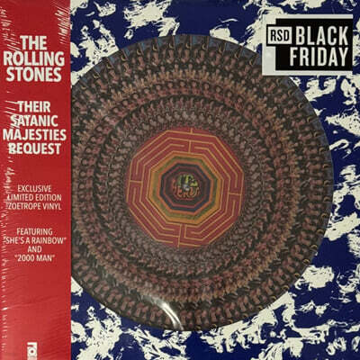 The Rolling Stones (롤링 스톤즈) - 6집 Their Satanic Majesties Request  [조에트로프 컬러 LP]
