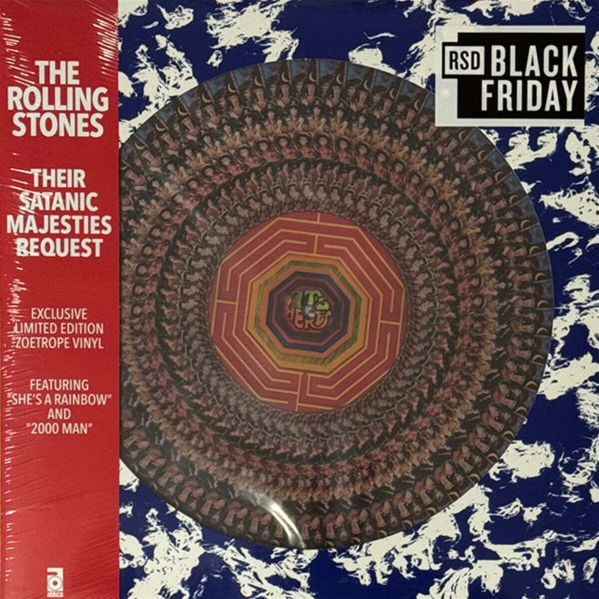 The Rolling Stones (롤링 스톤즈) - 6집 Their Satanic Majesties Request  [조에트로프 컬러 LP]