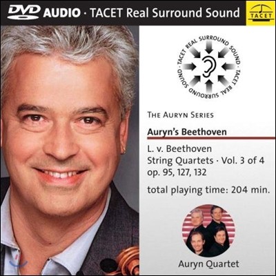 Auryn Quartet 아우린의 베토벤 3 - 현악 사중주 11, 12, 15번 (Auryn's Beethoven - String Quartets Op.95, 127, 132)