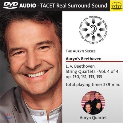 Auryn Quartet 아우린의 베토벤 4 - 현악 사중주 13, 14, 16번, 대푸가 (Auryn's Beethoven - String Quartets Op.130, 131, 133, 135)