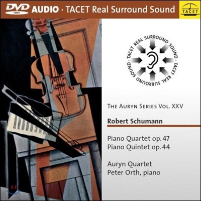 Auryn Quartet 아우린 시리즈 25 - 슈만: 피아노 사중주, 피아노 오중주 (The Auryn Series XXV - Schumann: Piano Quartet Op.47, Piano Quintet Op.44)