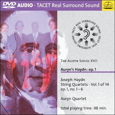 Auryn Quartet 아우린의 하이든 1 - 현악 사중주 1-6번, '사냥' 포함(Auryn's Haydn - String Quartets Op.1 Nos.1-6 'La Chasse')