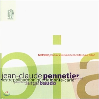 Jean-Claude Pennetier / Serge Baudo 亥: ǾƳ ְ 1, 3 (Beethoven: Piano Concertos No.1, No.3)