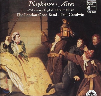 London Oboe Band  Ƹ - 18    (Playhouse Aires - 18th Century English Theatre Music)