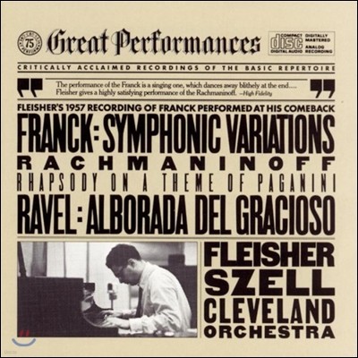 Leon Fleisher / George Szell ũ:  ְ / 帶ϳ: İϴ ҵ (Franck: Symphonic Variations / Rachmaninov: Paganini Rhapsody)