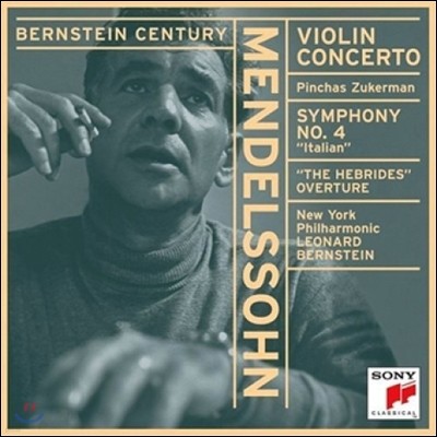 Leonard Bernstein ൨: ̿ø ְ,  4 'Ż' (Mendelssohn: Violin Concerto, 'Italian' Symphony)