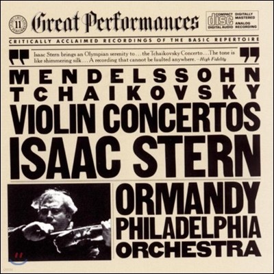 Isaac Stern / Eugene Ormandy ൨ / Ű: ̿ø ְ (Mendelssohn / Tchaikovsky: Violin Concertos)