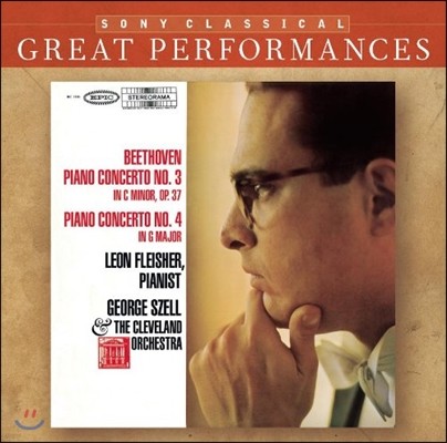 Leon Fleisher / George Szell 亥: ǾƳ ְ 3, 4 (Beethoven: Piano Concertos Op.37, Op.58)