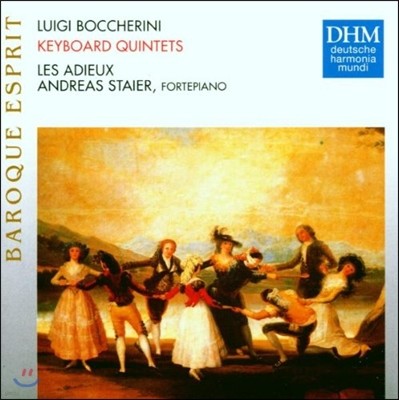 Les Adieux / Andreas Staier ɸ: ǹ  (Boccherini: Keyboard Quintets)