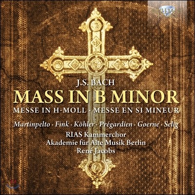 Rene Jacobs : ̻ B (Bach: Mass in b minor BWV232)