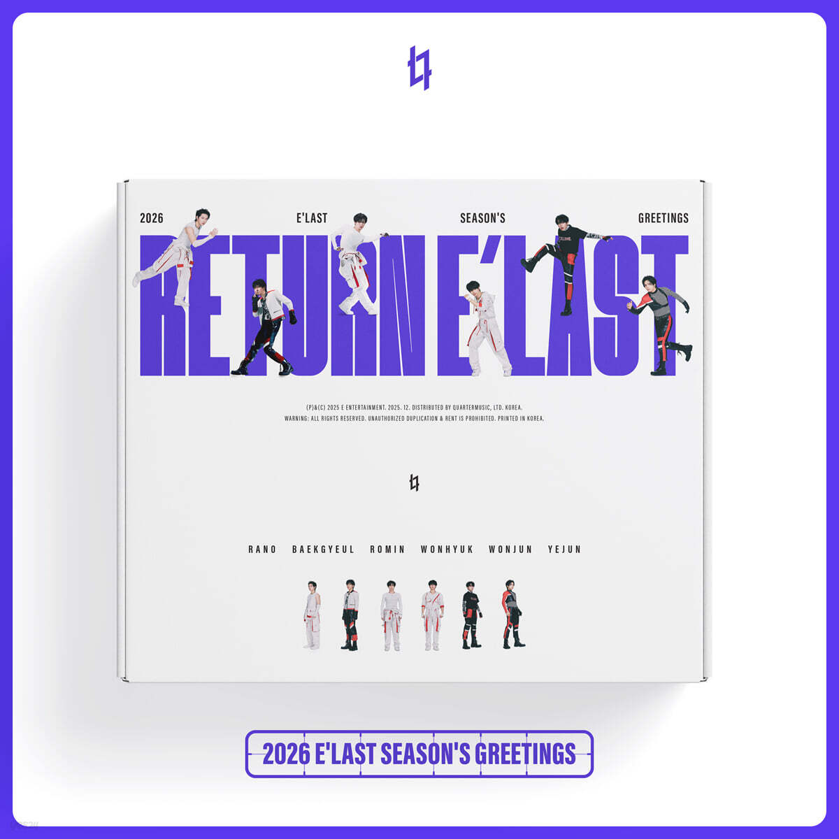 엘라스트 (E'LAST) 2026 SEASON'S GREETINGS [RETURN E'LAST]