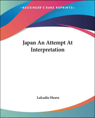 Japan An Attempt At Interpretation
