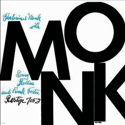Thelonious Monk — Monk (Remastered) 앨범 커버
