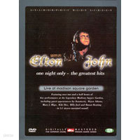 [중고] [DVD] Elton John : One Night Only - The Greatest Hits