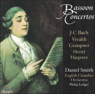 Daniel Smith J.C.  / ߵ / ׶: ټ ְ (J.C. Bach / Vivaldi / Graupner: Bassoon Concertos)