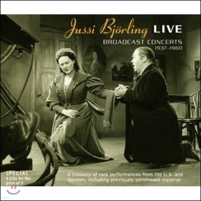 Jussi Bjorling  縵 ̺ - 1937~60  Ȳ (Live - Broadcast Concerts)