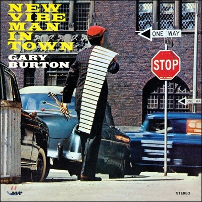 Gary Burton — New Vibe Man In Town 앨범 커버
