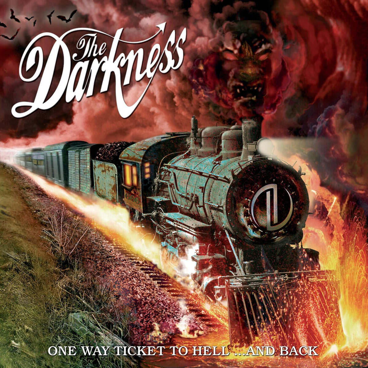 The Darkness (다크니스) - One Way Ticket to Hell... and Back [레드 & 오렌지 컬러 LP]
