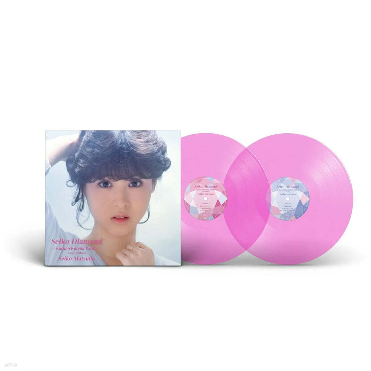 Matsuda Seiko (마츠다 세이코) - Seiko feelings －Seiko harmony －Seiko Diamond －Karuho Kureda Works [클리어 네온 핑크 컬러 2LP]