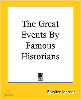 The Great Events by Famous Historians