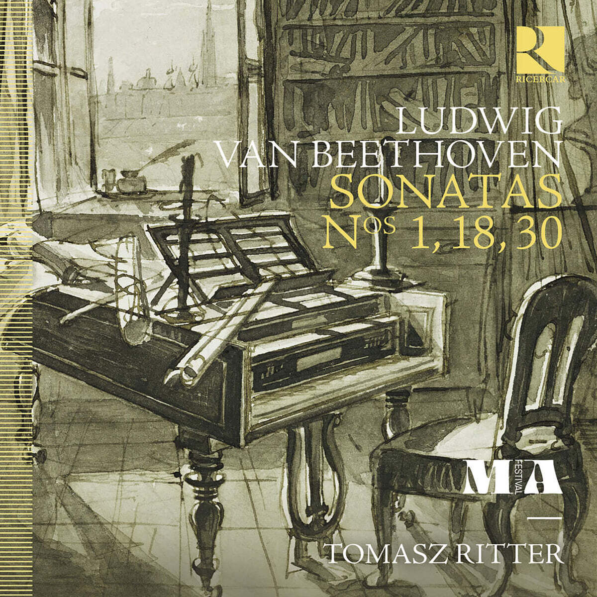 Tomasz Ritter 베토벤: 피아노 소나타 1번, 18번, 30번 (Beethoven: Sonatas Nos. 1, 18 & 30)