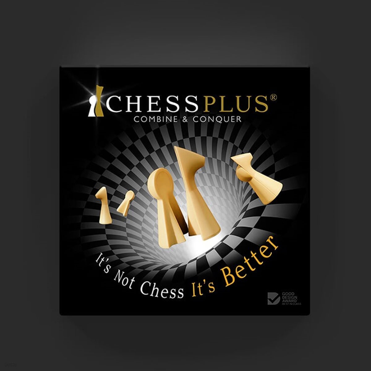 [만두게임즈] 체스플러스 2인 추상전략 합치고 분리하는 특이한 CHESS 보드게임