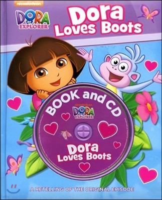 Dora Loves Boots [Book&CD]