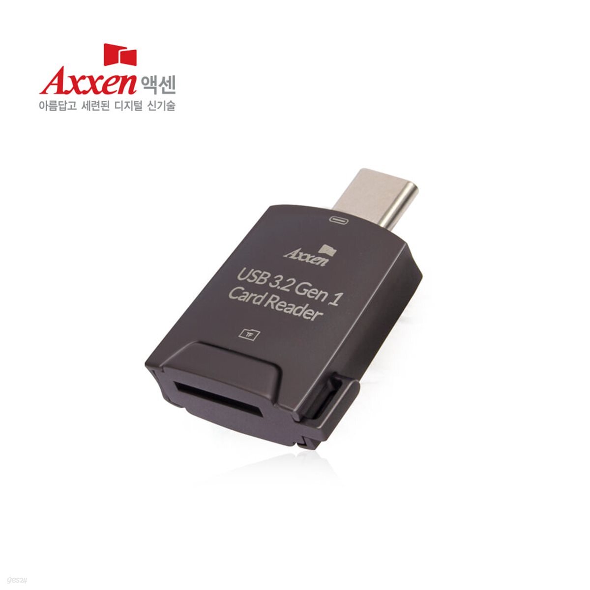 액센 CRD30 USB 3.2 C타입 마이크로SD 카드리더기